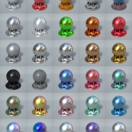 Fstorm Metal Material Library