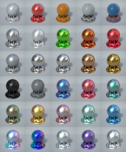 Fstorm Metal Material Library