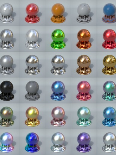 Fstorm Metal Material Library