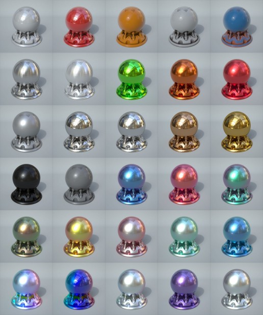 Fstorm Metal Material Library